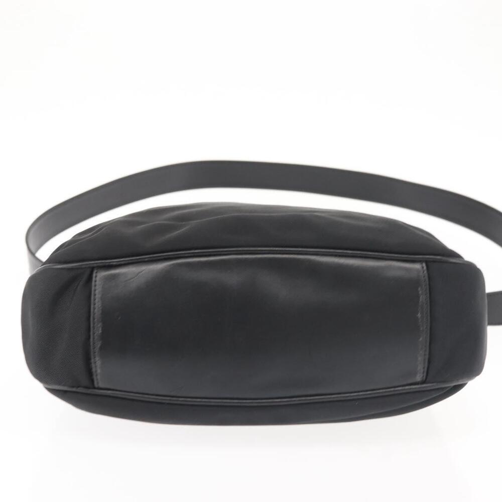 GUCCI Bamboo Hand Bag Canvas 2way Black Silver 001 1638 1705 Auth 142542 - Picture 5 of 16